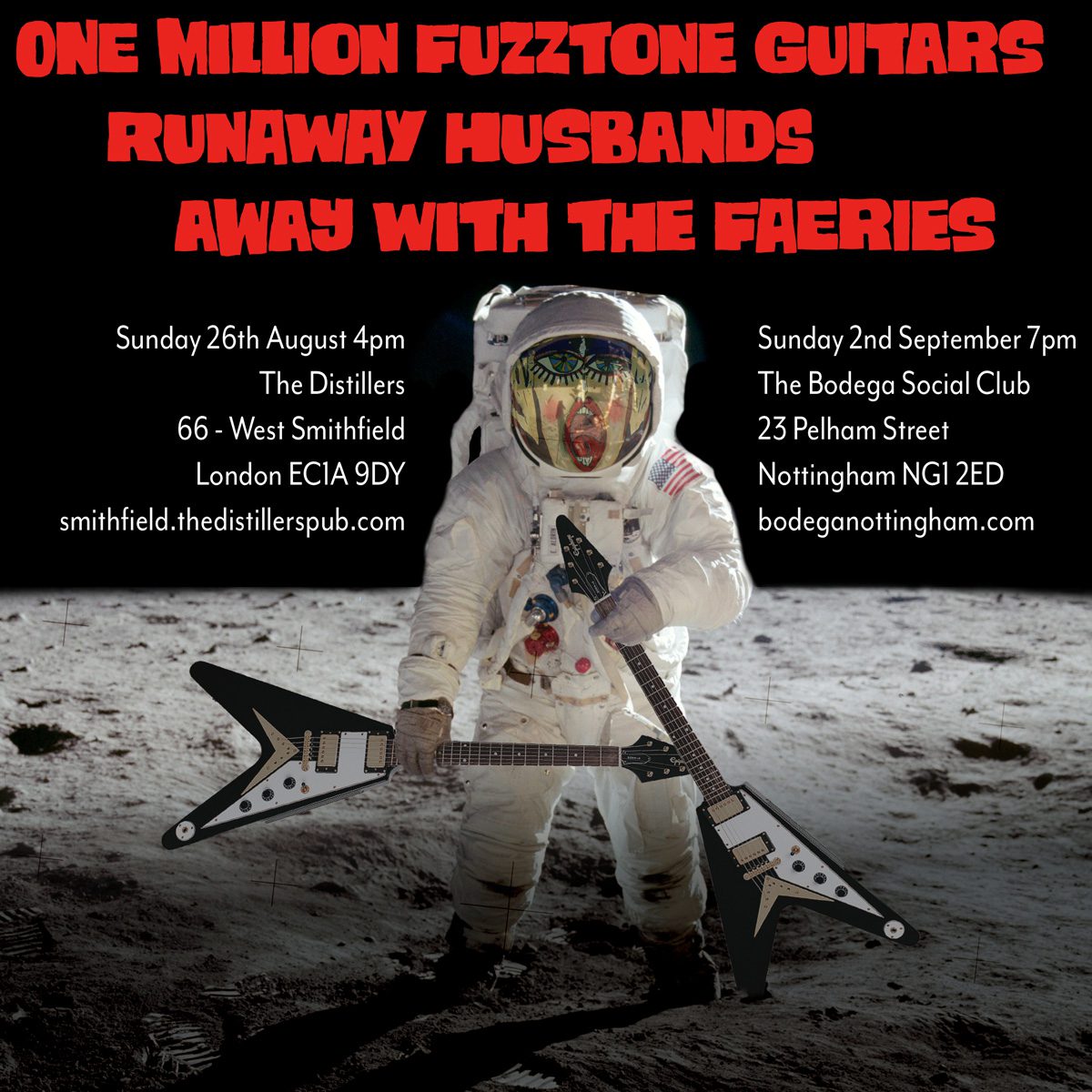 One Million Fuzztone Guitars